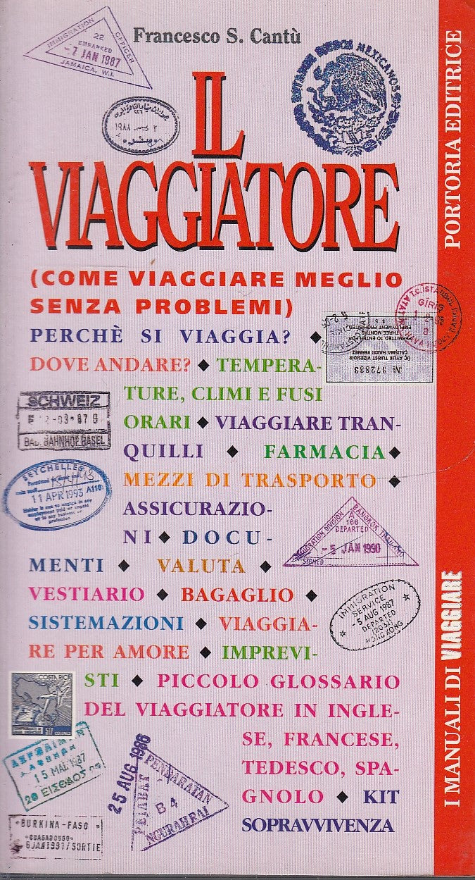 LV- IL VIAGGIATORE VIAGGIARE SENZA PROBLEMI- CANTU'- PORTORIA--- 1995- B- ZFF181