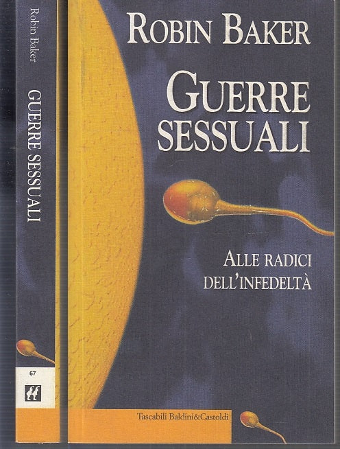 LZ- GUERRE SESSUALI - ROBIN BAKER - BALDINI CASTOLDI- TASCABILI-- 1997- B- XFS53