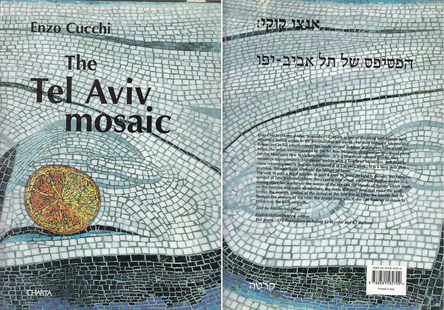 LT- THE TEL AVIV MOSAIC - ENZO CUCCHI OMER - CHARTA --- 1999 - B - YDS446
