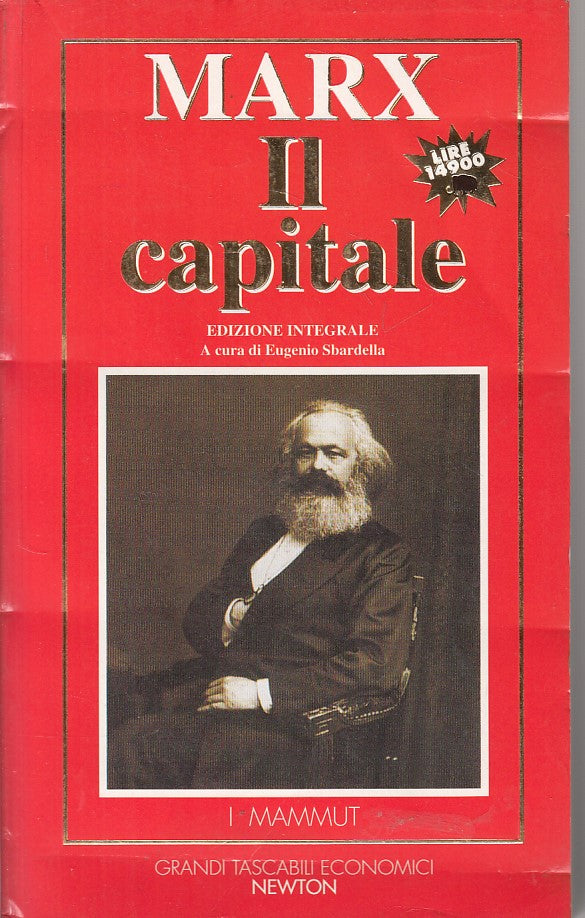 LS- IL CAPITALE ED. INTEGRALE- MARX- NEWTON- MAMMUT - 1a ED. - 1996 - B - ZFS535