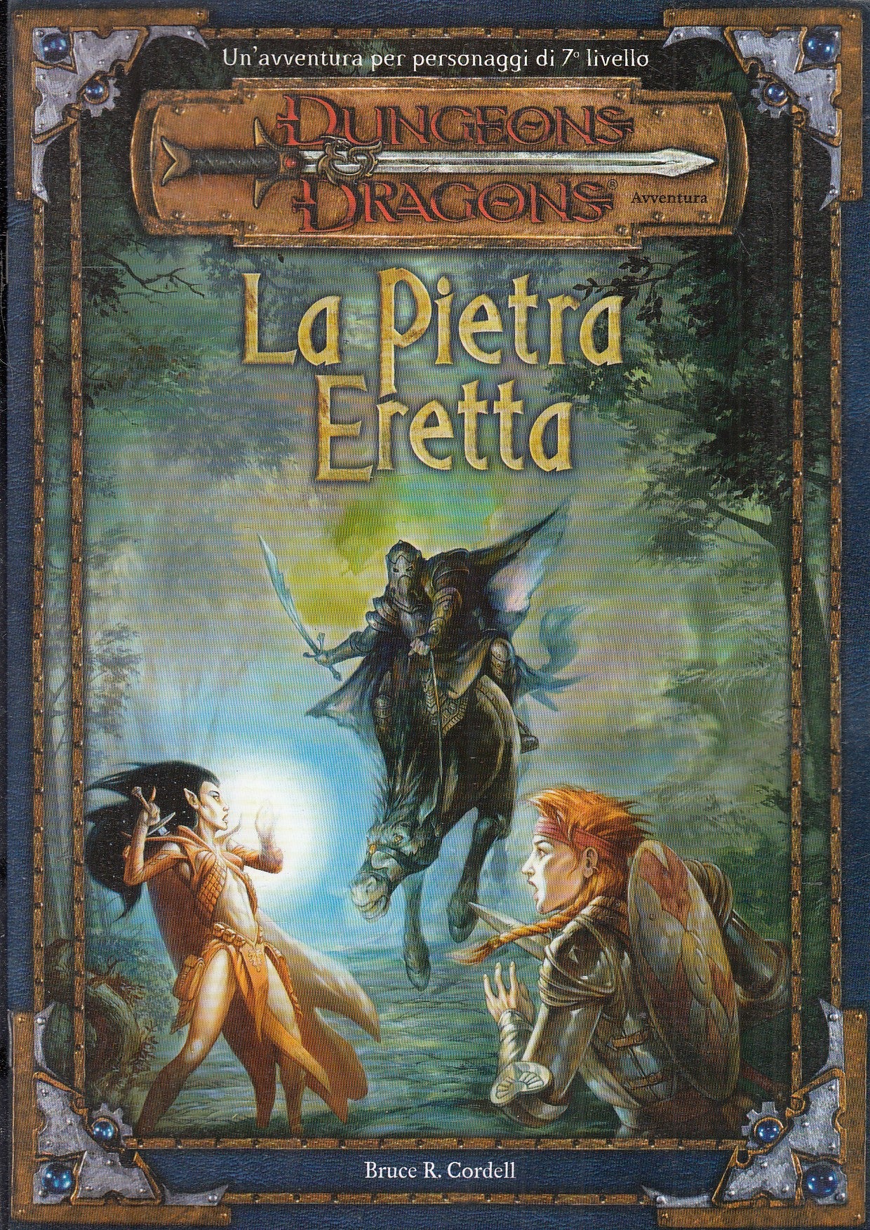 LF- DUNGEONS AND DRAGONS LA PIETRA ERETTA AVVENTURA 7° LIVELLO - 2002 - S - VMX