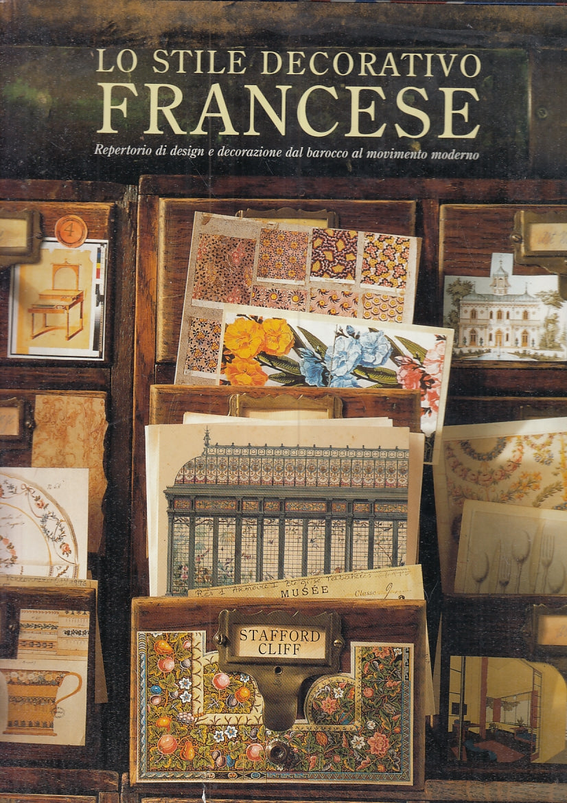 LT- LO STILE DECORATIVO FRANCESE - STAFFORD - LEONARDO ARTE --- 2000- CS- YFS781