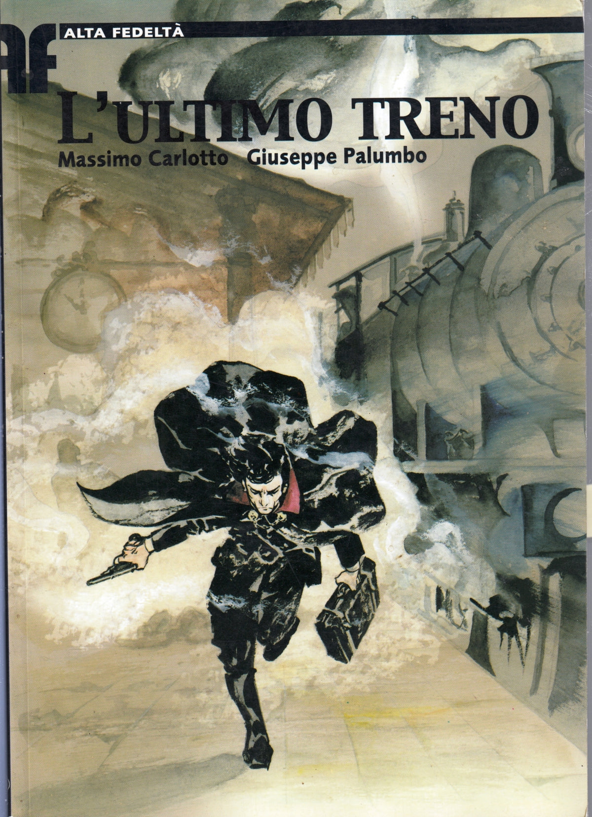L'ultimo treno - Massimo Carlotto Giuseppe Palumbo - Alta fedelta' - 1a ed.- L26
