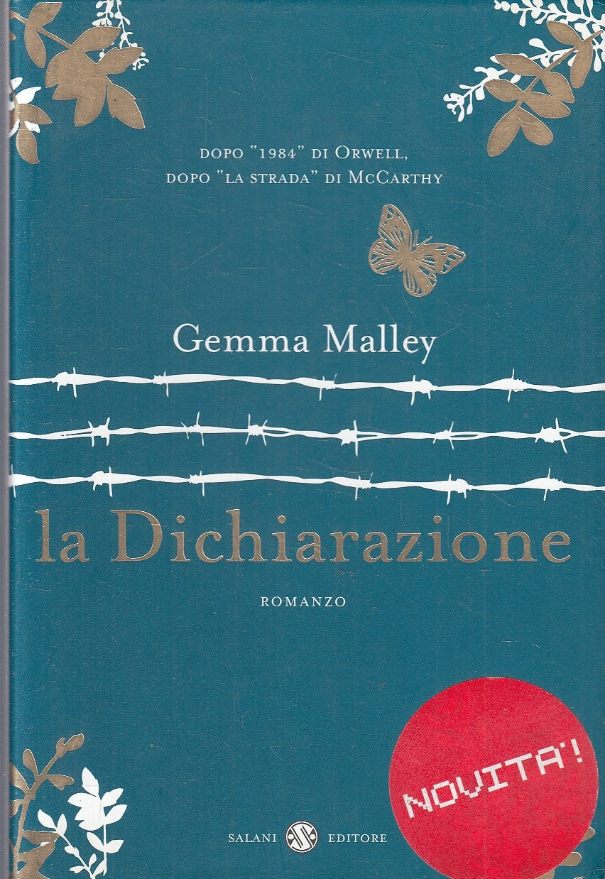 LN- LA DICHIARAZIONE - GEMMA MALLEY - SALANI --- 2008 - CS - ZFS256