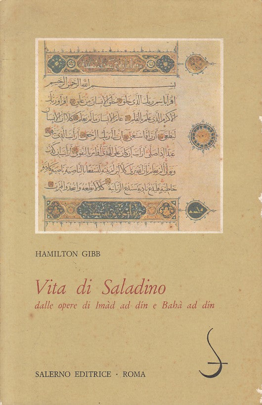 LS- VITA DI SALADINO - GIBB - SALERNO - OMIKRON -- 1979 - BS - ZFS467