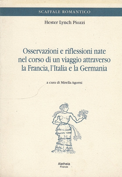 LS- OSSERVAZIONI VIAGGIO FRANCIA ITALIA GERMANIA -- ALTHEIA --- 2001- B - YDS575
