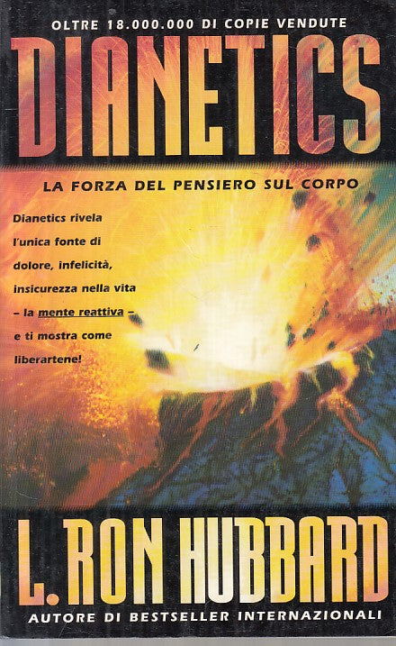 LS- DIANETICS FORZA PENSIERO SUL CORPO - HUBBARD - NEW ERA --- 1999 - B - ZFS225
