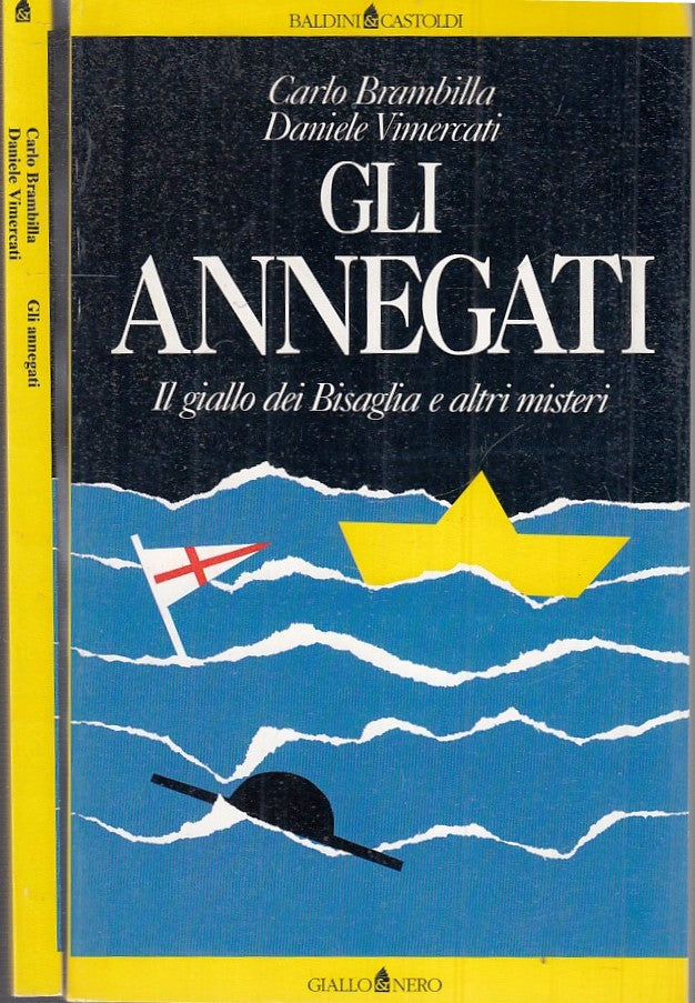 LG- GLI ANNEGATI GIALLO DEI BISAGLIA - BRAMBILLA VIMERCATI ---- 1992 - B - XTS55