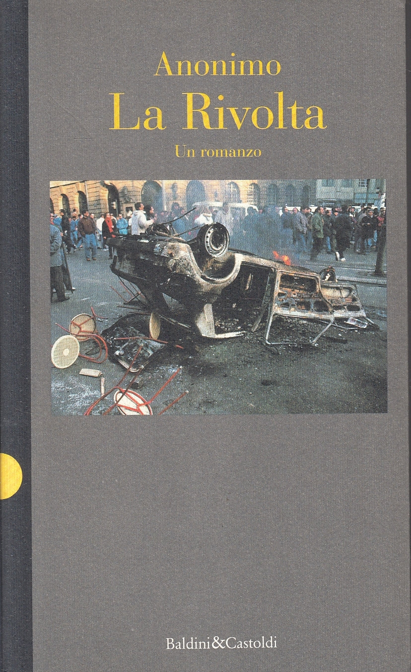 LN2- LA RIVOLTA - ANONIMO - BALDINI GIALLO & NERO - B - JXS91