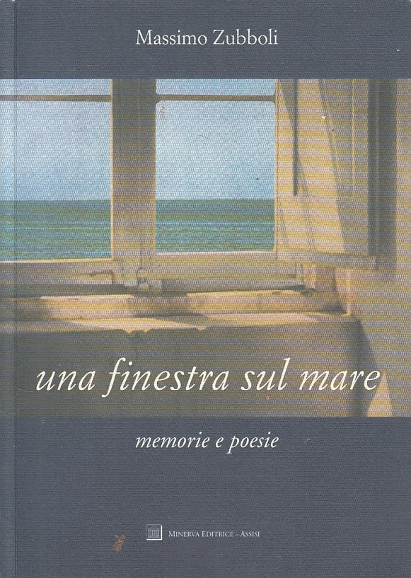 LN- UNA FINESTRA SUL MARE MEMORIE POESIE- ZUBBOLI- MINERVA --- 2002 - B - YFS565