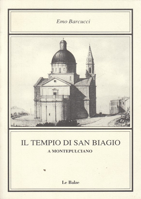 LV- TEMPIO DI SAN BIAGIO MONTEPULCIANO- BARCUCCI- LE BALZE --- 2002 - B - YDS497