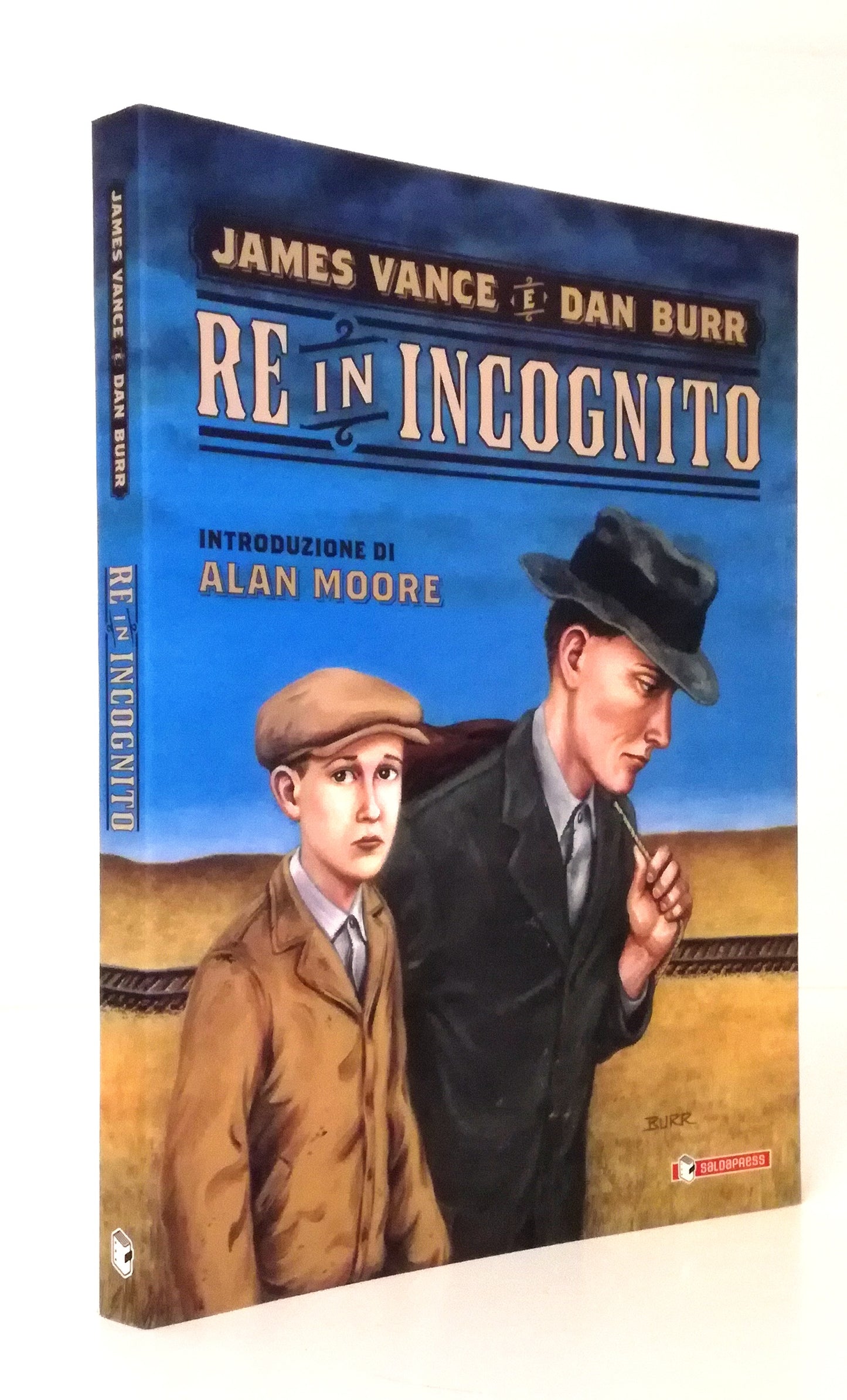 LB- RE IN INCOGNITO - JAMES VANCE DAN BURR ALAN MOORE- SALDAPRESS--- 2006- B-VHX