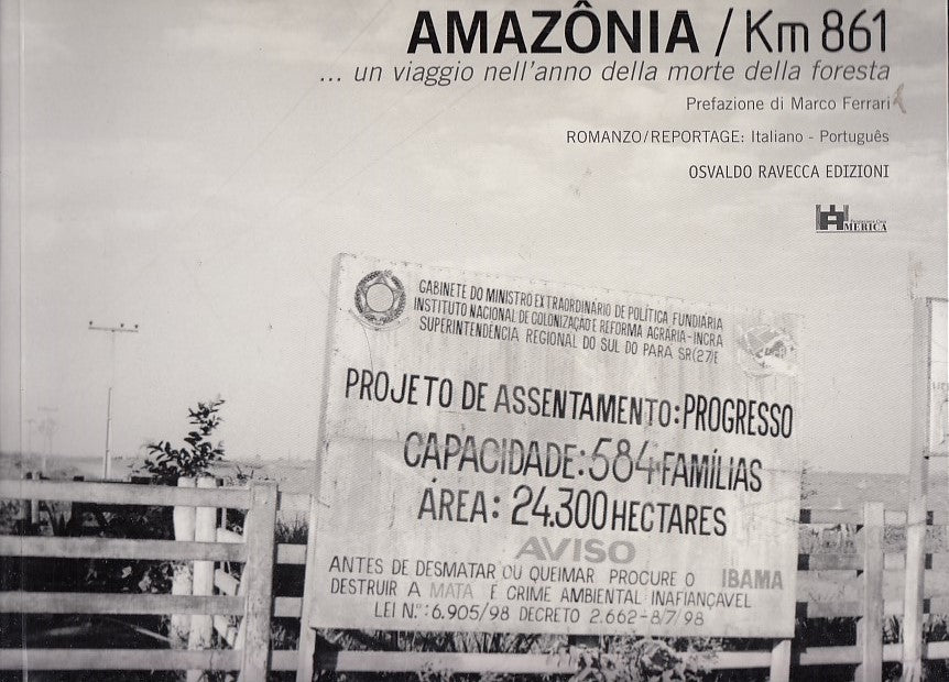 LZ- AMAZONIA Km 861 ROMANZO/REPORTAGE- BONATTI ZBUDIL- RAVECCA--- 2003- B-YDS449