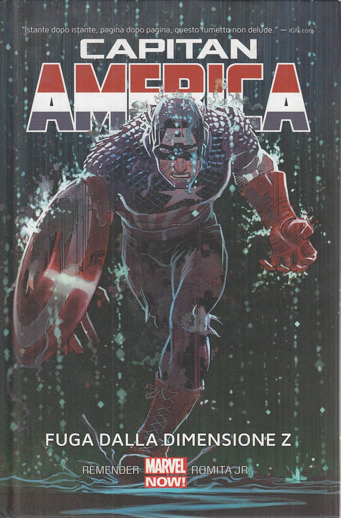 LB- CAPITAN AMERICA FUGA DIMENSIONE Z VOL.2 - ROMITA JR.- PANINI--- 2014- C- TFX