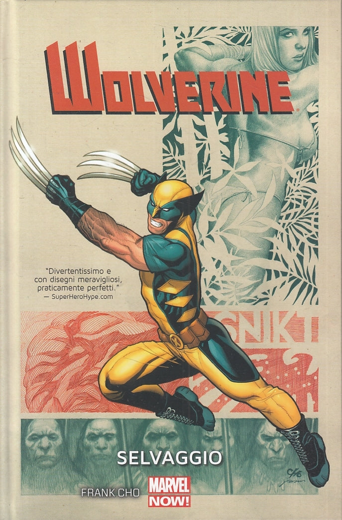 LB- WOLVERINE SELVAGGIO CARTONATO- FRANK CHO - PANINI - 2018 - C - TMX