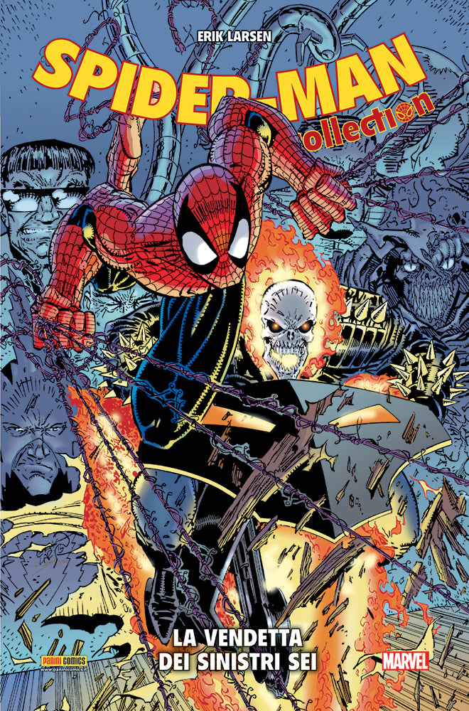FV- SPIDER-MAN COLLECTION 7 VENDETTA SINISTRI SEI NUOVO-- PANINI - 2017- C- QAX