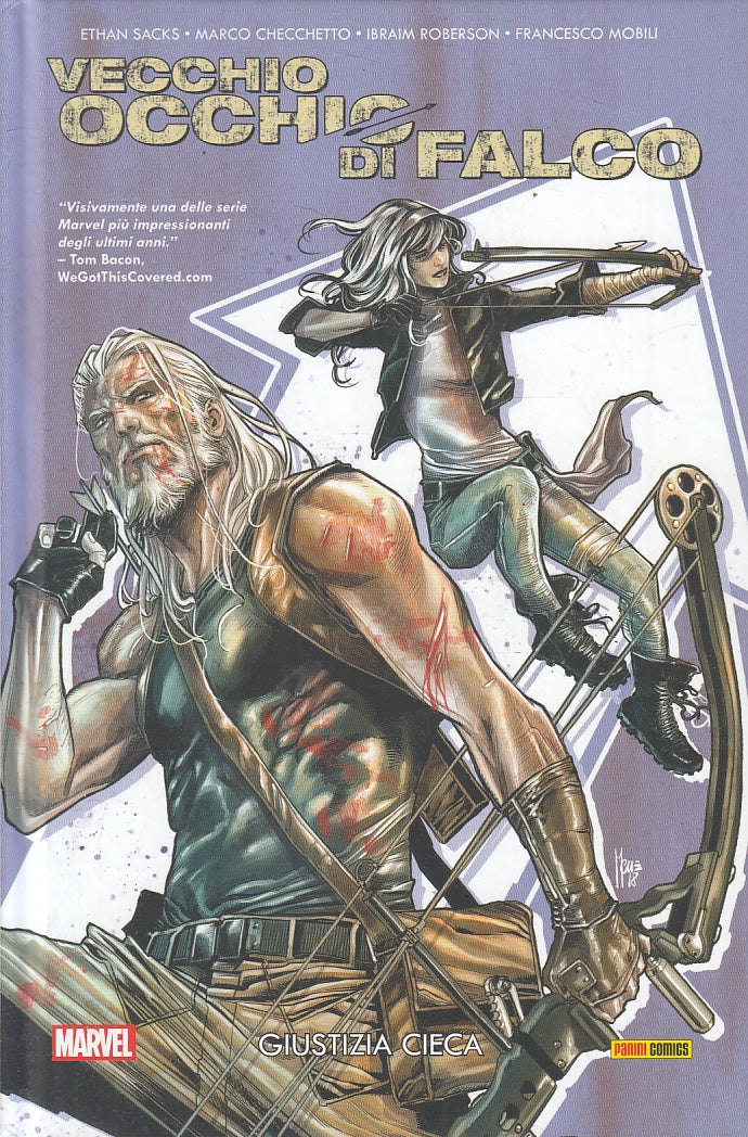 FV- VECCHIO OCCHIO DI FALCO 2 GIUSTIZIA CIECA CARTONATO -- PANINI -- C - F23