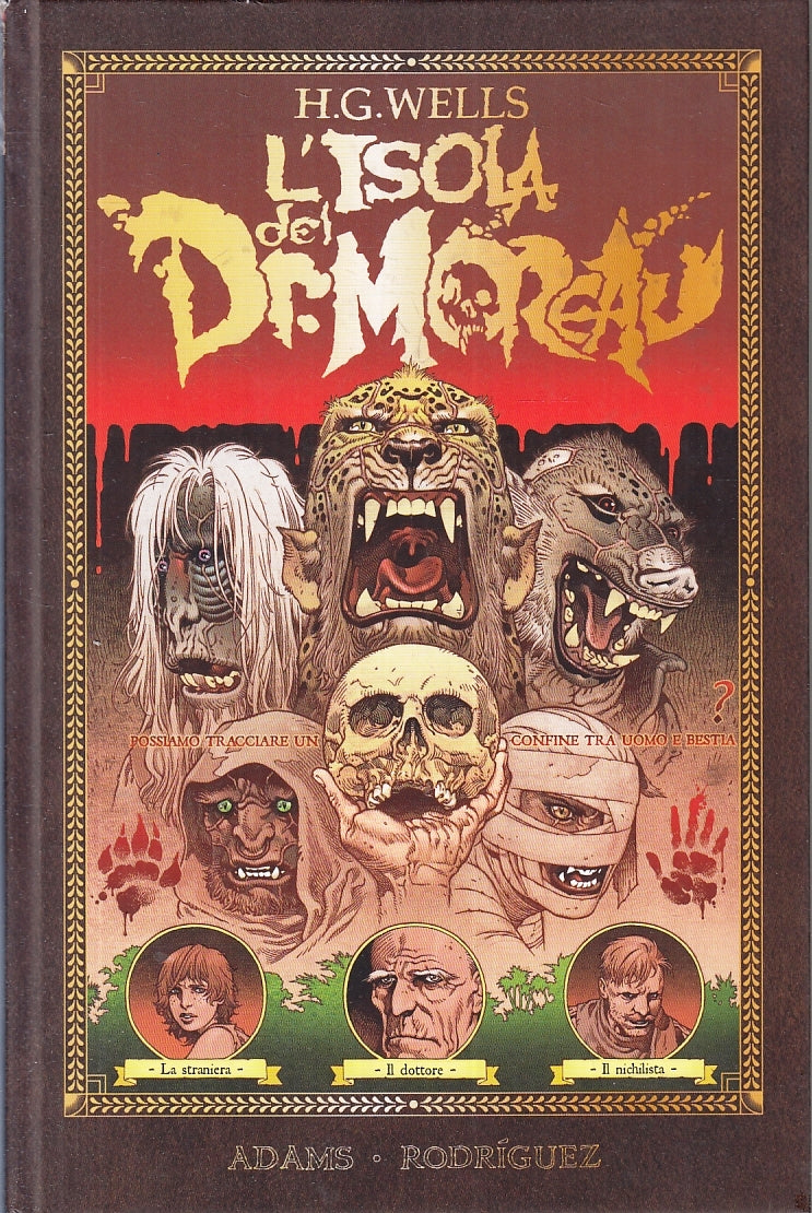 FV- L'ISOLA DEL DR. MOREAU - WELLS ADAMS RODRIGUEZ- PANINI - 2020 - C - VMX