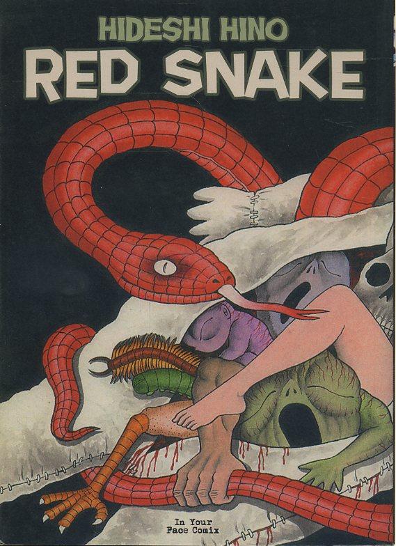 LB- RED SNAKE A FUMETTI - HIDESHI HINO - IN YOUR FACE COMICS - 2021 - B - TNX