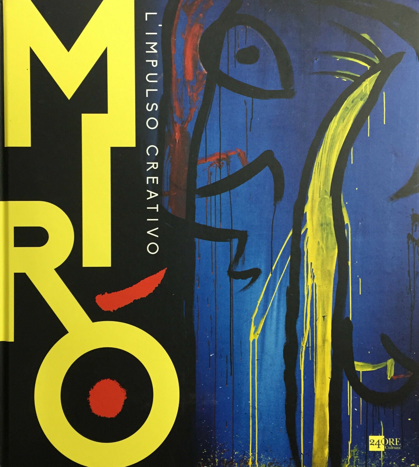 LT- L'IMPULSO CREATIVO MIRO' CATALOGO MOSTRA -- 24 ORE SCUOLA --- 2014- C- YFS61