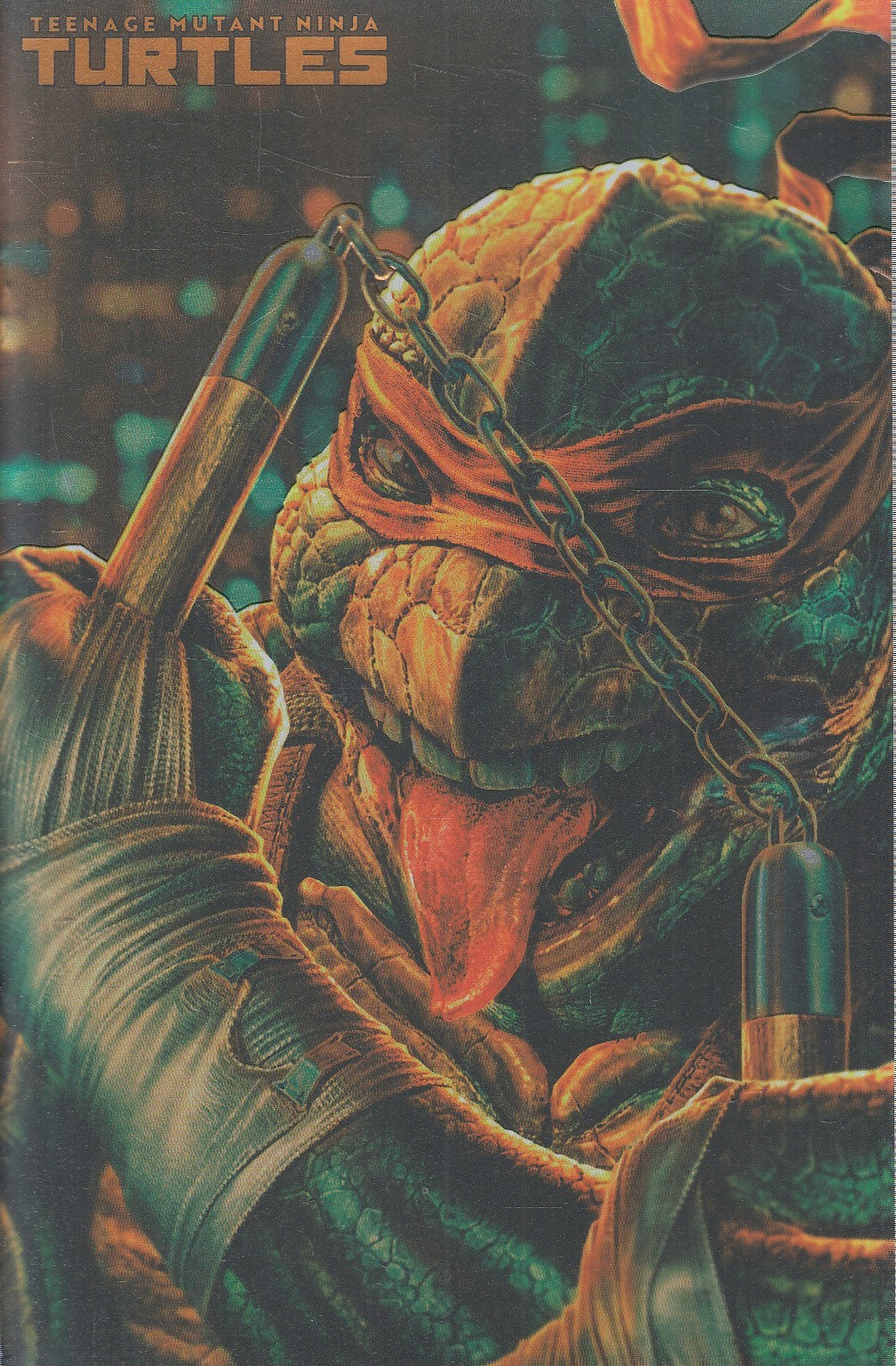 FS- TMNT TEENAGE MUTANT NINJA TURTLES 2 VARIANT ARTBOOK LEE BERMEJO- PANINI- B25