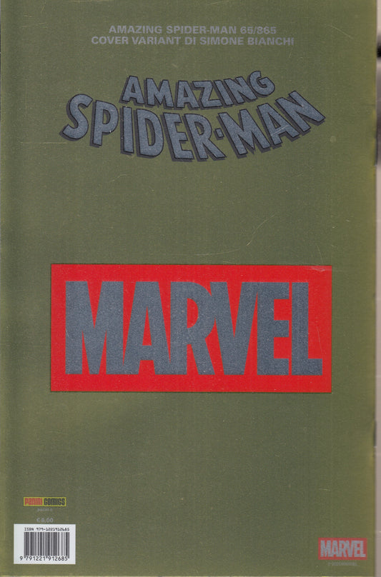FS- AMAZING SPIDER-MAN 65/865 COVER VARIANT DI SIMONE BIANCHI - PANINI - F25