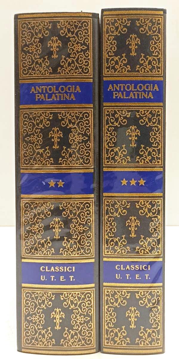 LN- ANTOLOGIA PALATINA VOLUMI 2 e 3 -- UTET- CLASSICI GRECI-- 2009 2011- CS- XFS