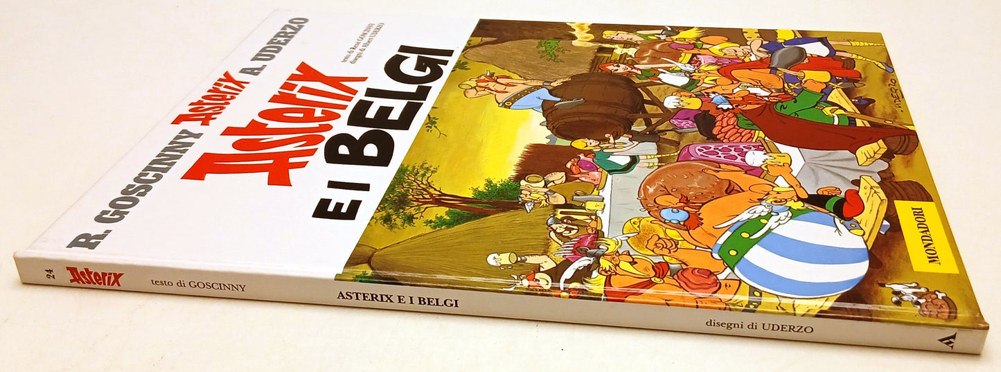 FC- ASTERIX E I BELGI VOLUME 24 - GOSCINNY UDERZO - MONDADORI-- C- M25