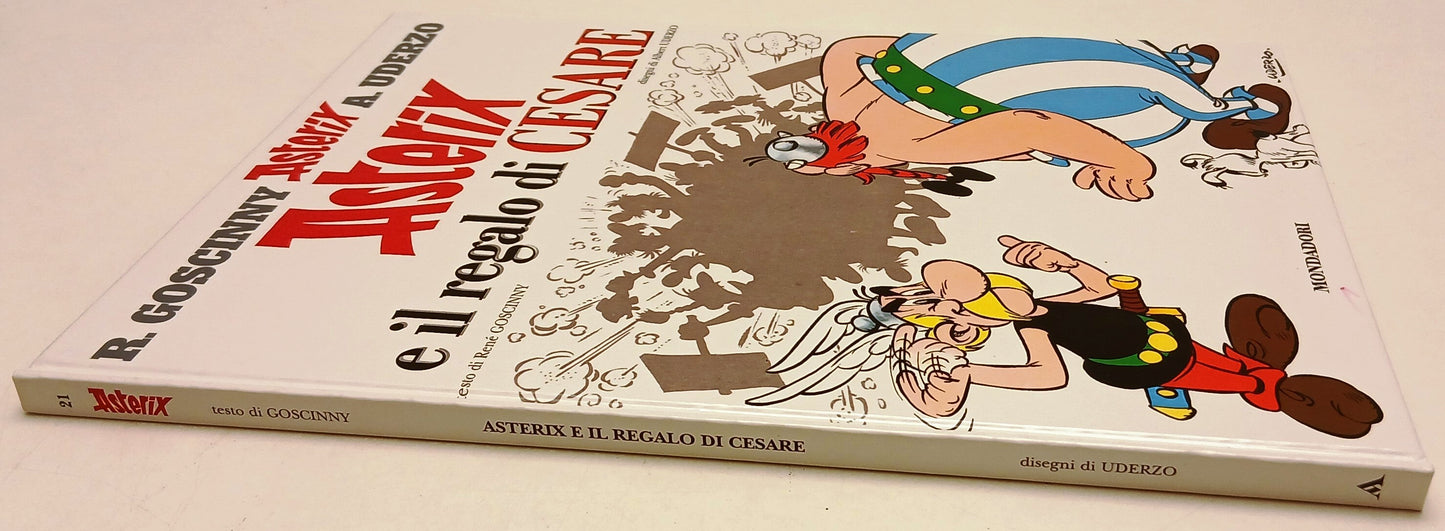 FC- ASTERIX E IL REGALO DI CESARE VOLUME 21- GOSCINNY UDERZO- MONDADORI-- C- M25