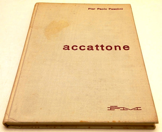 Accattone - Pier Paolo Pasolini- FM Il cinematografo Autori Storia- 1961- ZFS109