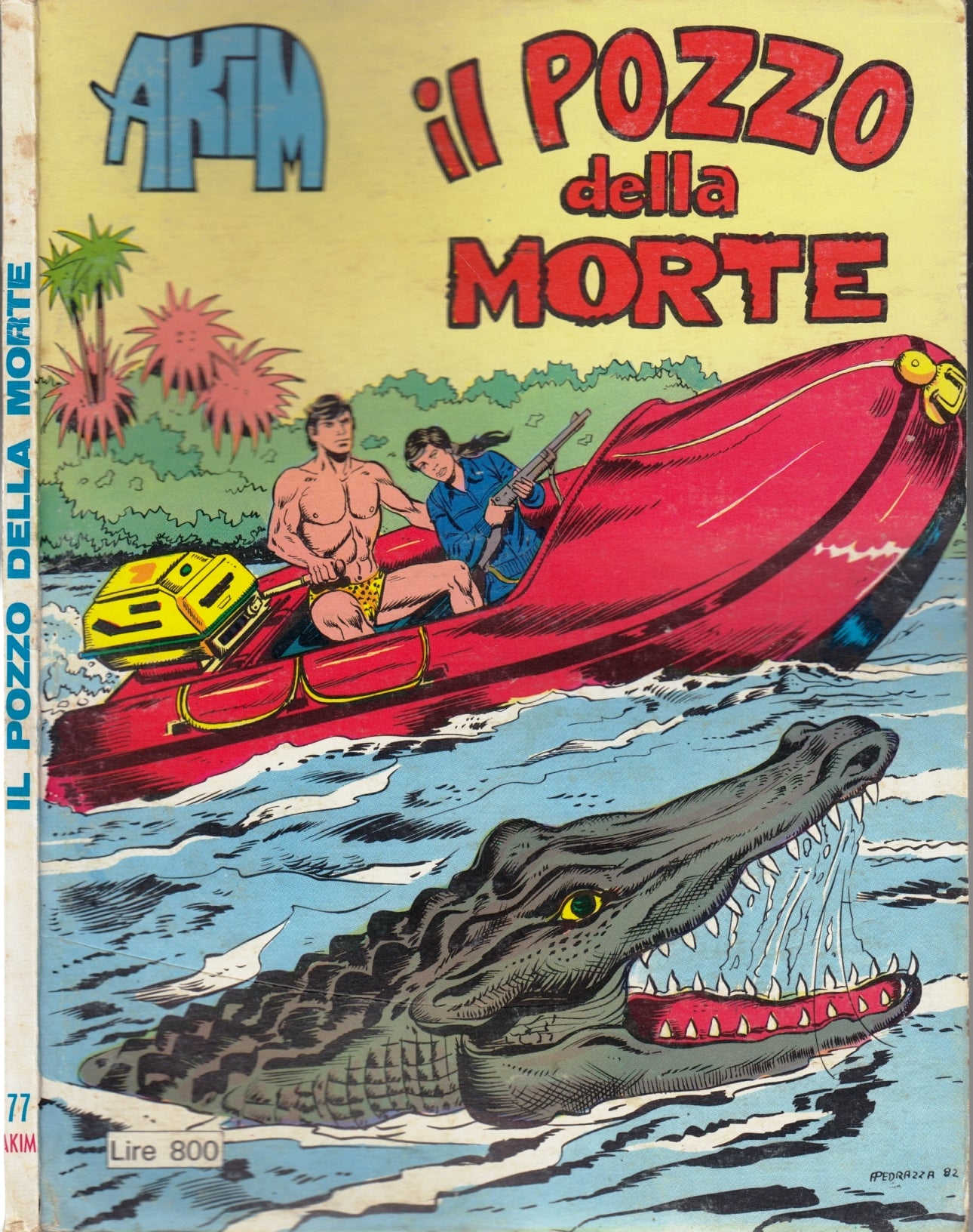Akim n.77 Il pozzo della morte - Cepim Bonelli - 1a ed. - E26