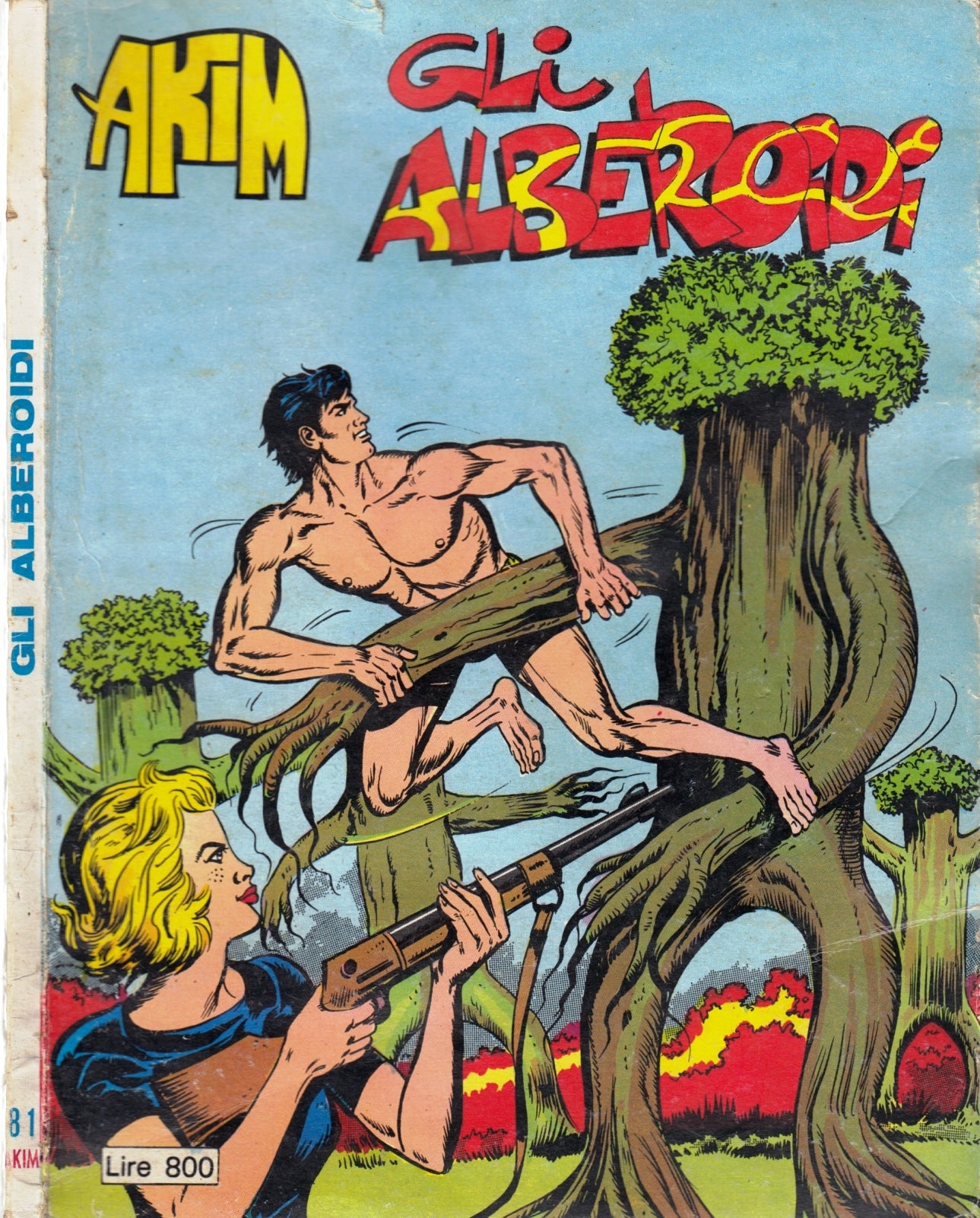 Akim n.81 Gli alberoidi - Cepim Bonelli - 1a ed. - penultimo numero - E26