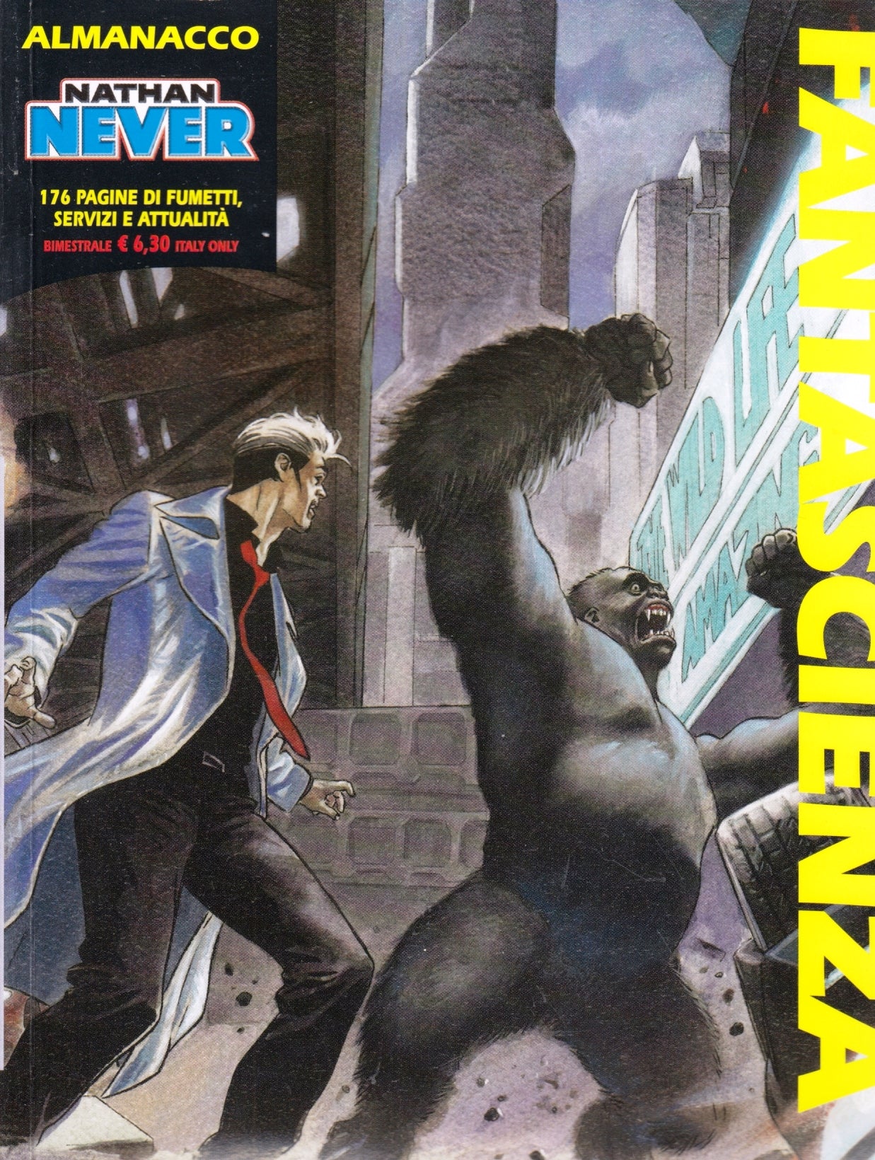 Nathan Never Almanacco della Fantascienza - Bonelli - scegli l'anno - V26