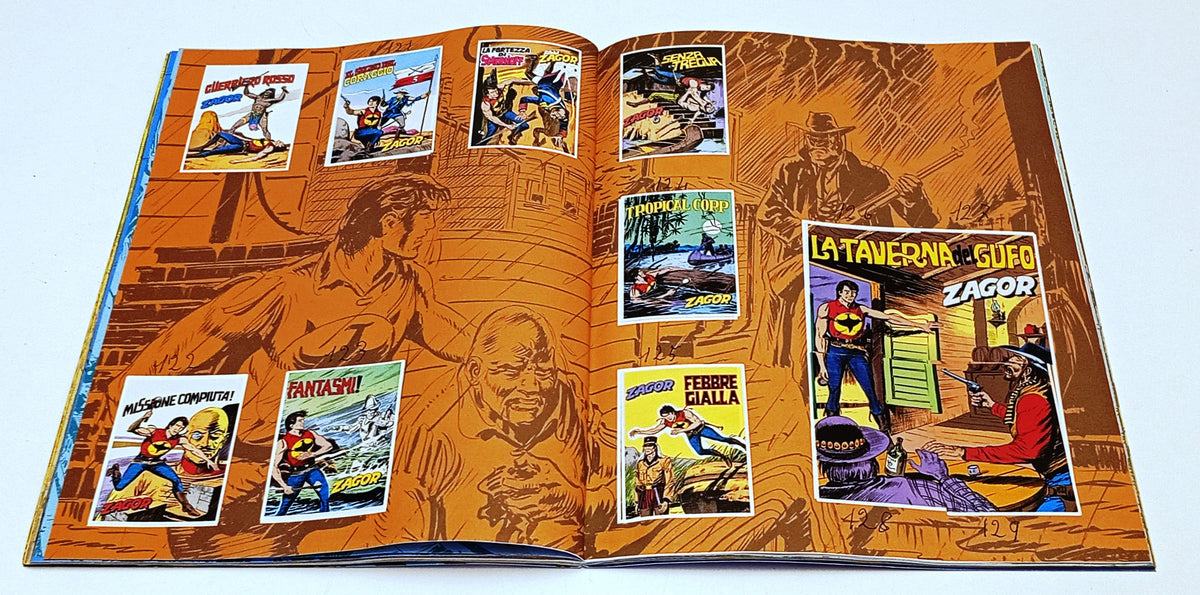 Album figurine Le leggendarie copertine di Zagor completo - GdS - LBM32