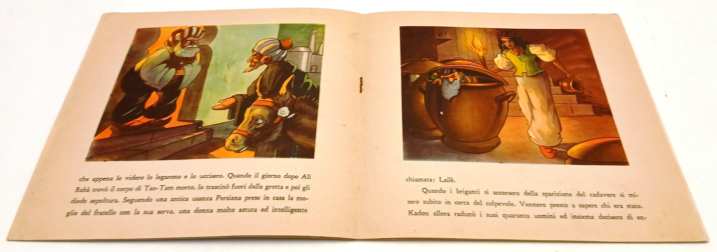Ali' Baba' e i quaranta ladroni- Le Favole dei bambini buoni n.3- 1954- RVSa1006