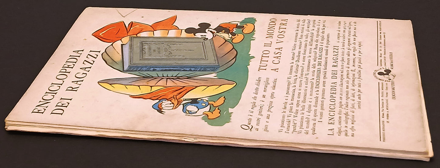 Albo d'oro n.137 Almanacco di Topolino - Mondadori - 1948 - originale - H26