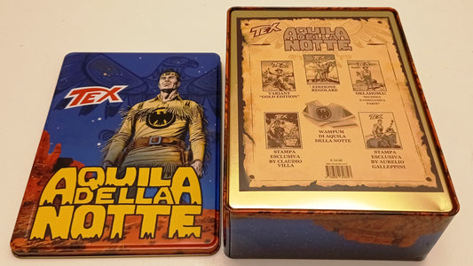 Tex Aquila della notte box metallo - SuperTex 1 variant e regular - 3 albi - A26