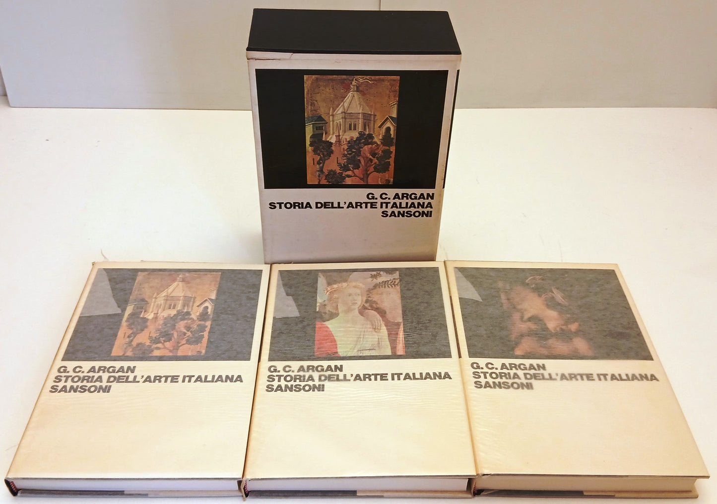 Storia dell'arte italiana 3 volumi - Argan - Sansoni - cofanetto - ZFS115