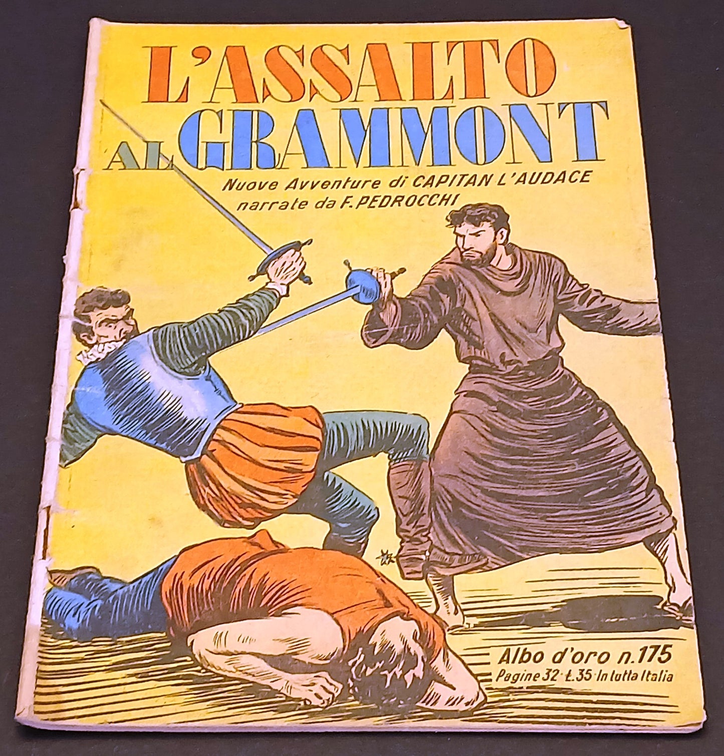 Albo d'oro n.175 L'assalto al Grammont Capitan Audace - Mondadori - 1949 - H26