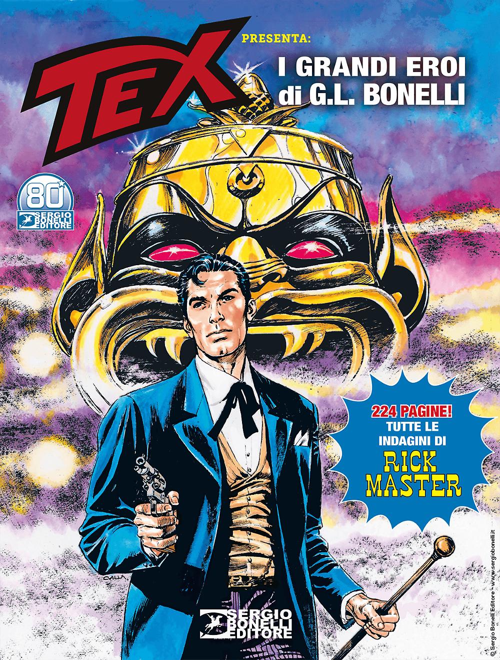 FB- I GRANDI EROI DI G.L. BONELLI 3 RICK MASTER AVVENTURA MAGAZINE 2021- B- N25