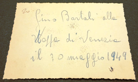 CV- Fotografia Gino Bartali alla tappa di Venezia 30 maggio 1949 - RVSz171
