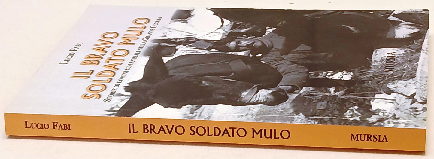 Il bravo soldato mulo Grande Guerra - Lucio Fabi- Mursia- 1a ed.- ZFS248