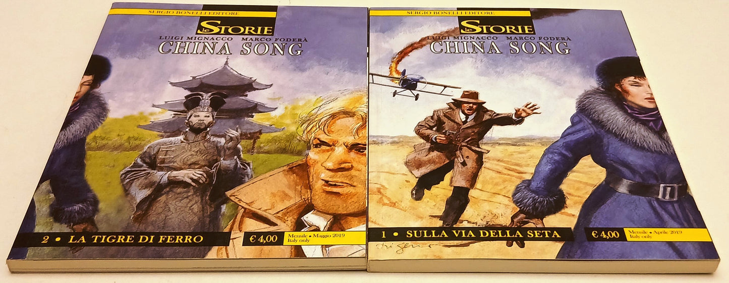 Le storie 78,80 China Song 1/2 miniserie completa - Bonelli - D26