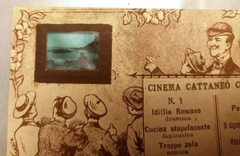 LW- CINEMA TASCABILE - CINEMA CATTANEO CENTRALE NAPOLI I - PUBBLICITA' - RVSa383