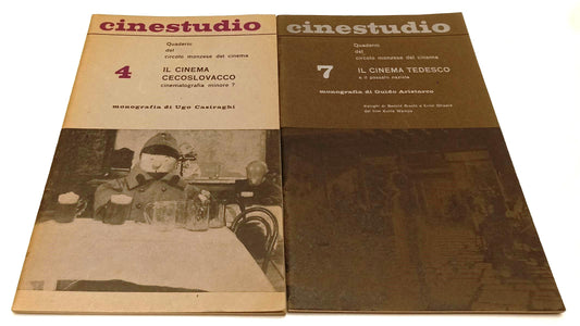 LW- LOTTO CINESTUDIO 7 NUMERI QUADERNI DEL CIRCOLO MONZESE DEL CINEMA - ZFS147