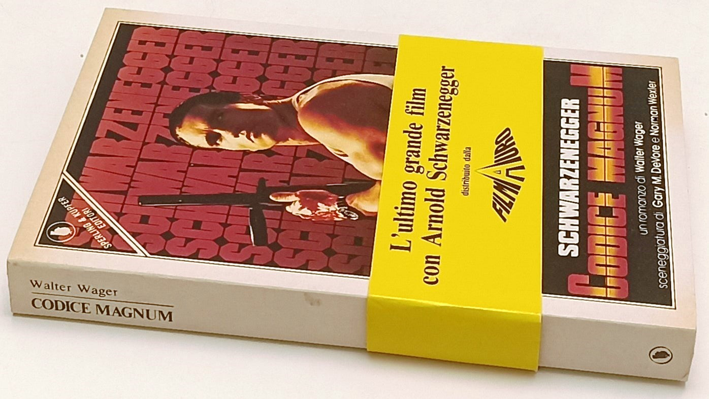SCHWARZENEGGER CODICE MAGNUM - WALTER WAGER - SPERLING KUPFER- 1986- B- ZFS5