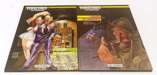 FV- EURACOMIX 181,185 I COLORI DI CARNEVALE 1/2 CARTONATI- BARTOLI- EURA- C- P24