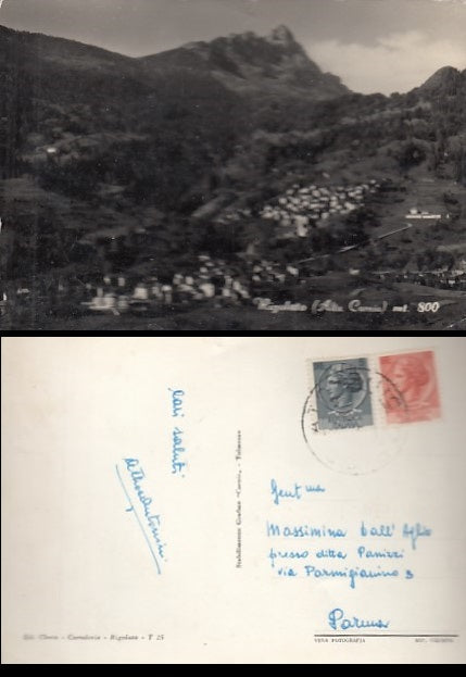 CARTOLINA - RIGOLATO ALTA CARNIA UDINE FRIULI VENEZIA GIULIA - CRT2119