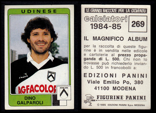Figurine Panini - Calciatori 1984/85 - Mancolista UDINESE