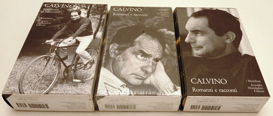 Romanzi e racconti 3 volumi - Calvino- Mondadori Panorama I meridiani- cofanetti